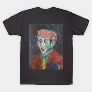 Picasso-esque Man by James T-Shirt